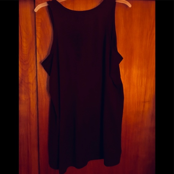 Ellos Deep Burgundy “Keep On Dreaming” Sleep Tank - Picture 3 of 6